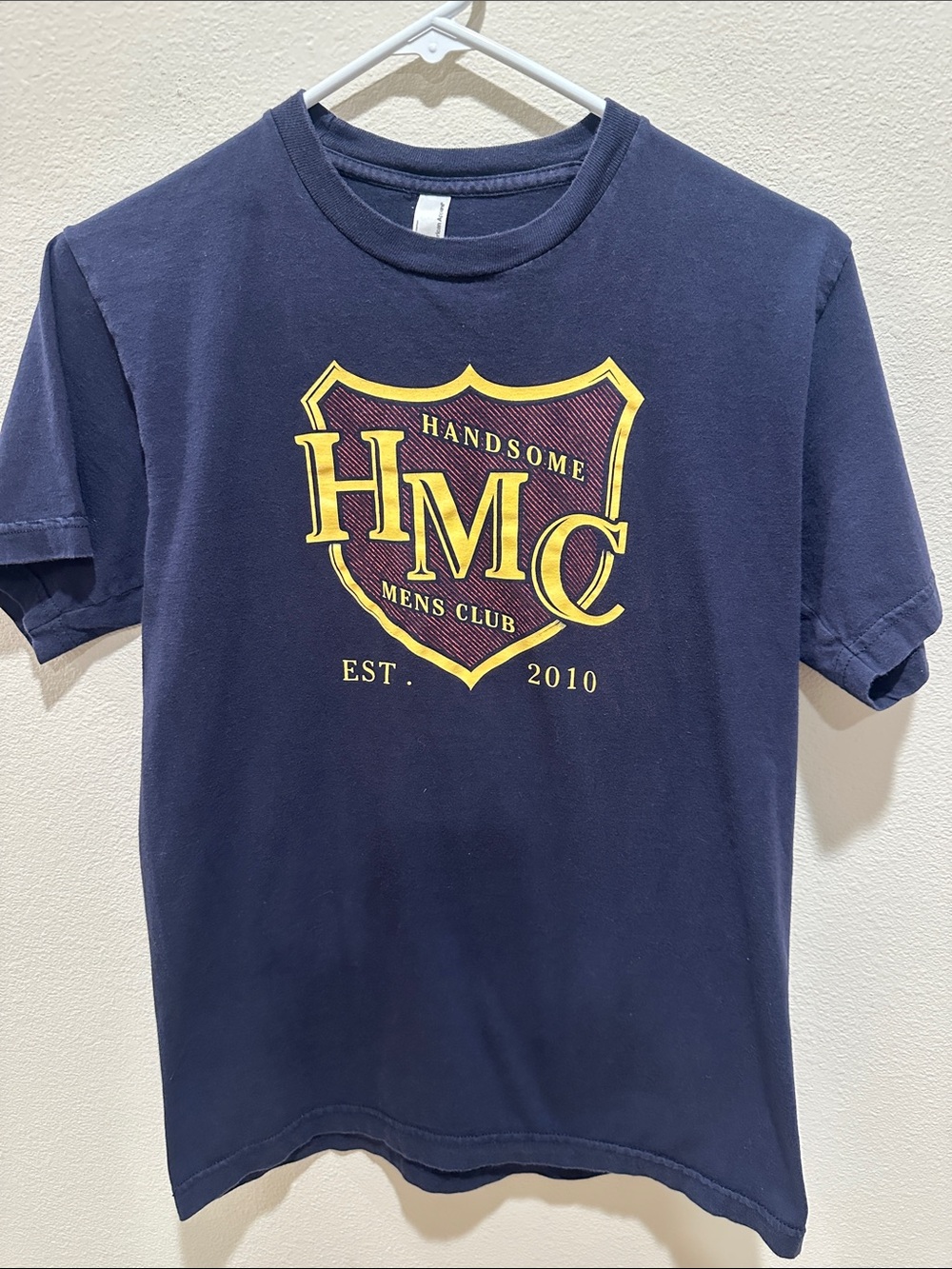 American Apparel "Handsome Mens Club" Short Sleeve T-Shirt